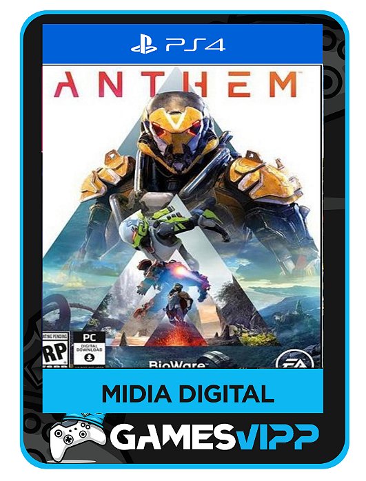 Anthem edição standard-Ps4 Midia digital