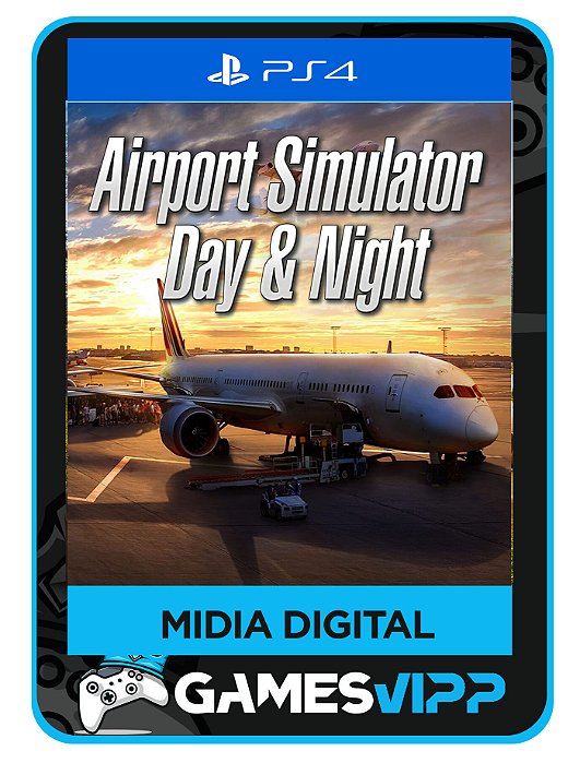 Airport Simulator: Day & Night - Ps4 Midia digital