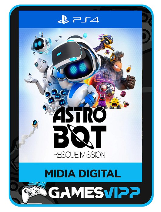 ASTRO BOT Rescue Mission -Ps4 Midia digital