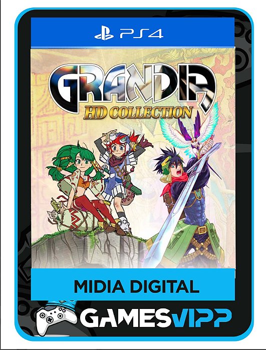 GRANDIA hd Collection-Ps4 Midia digital