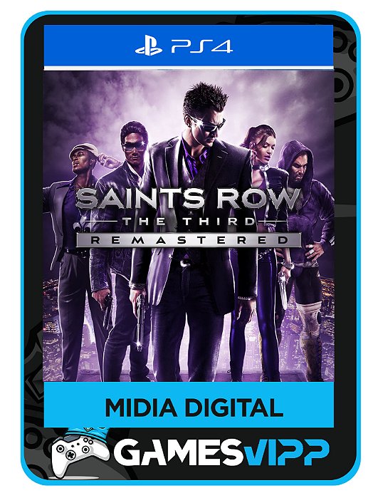 Saints Row: The Third Remastered-Ps4 Midia digital