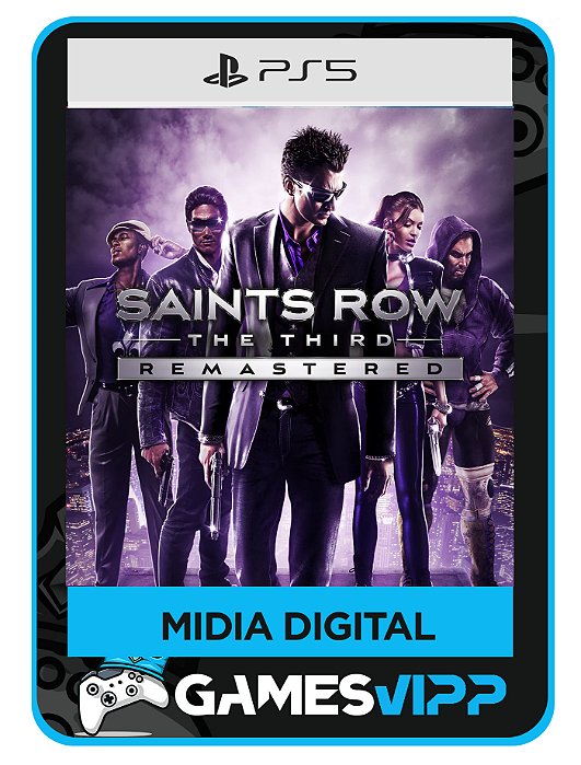 Saints Row: The Third Remastered-Ps5 Midia digital