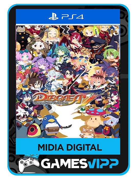 Disgaea 7 Vows of the Virtueless-Ps4 Midia digital