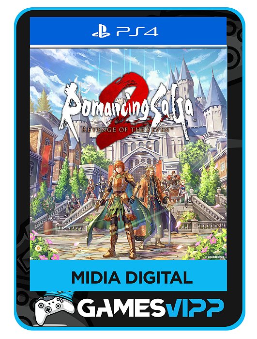 Romancing SaGa 2: Revenge of the Seven- Ps4 Midia digital