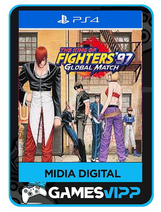 THE KING OF FIGHTERS ’97 GLOBAL MATCH-Ps4 Midia digital
