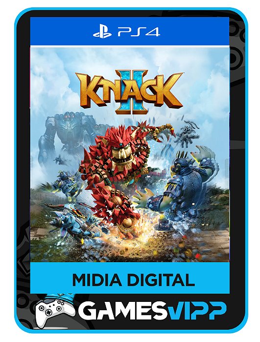 Knack 2-Ps4 Midia digital