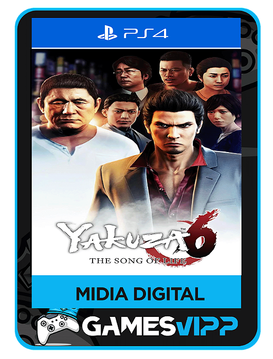 Yakuza 6-Ps4 Midia digital