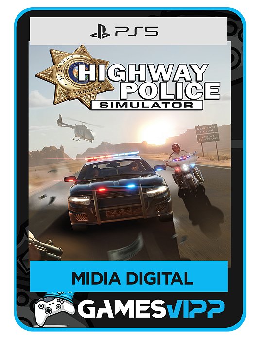 Highway Police Simulator-Ps5 Midia digital
