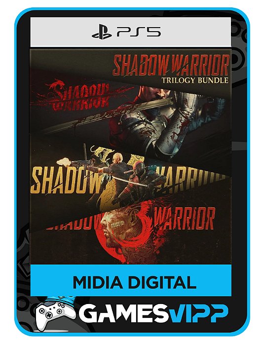 The Shadow Warrior Trilogy-Ps5 Midia digital