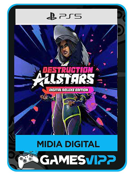 Edição Destruction AllStars Digital Deluxe-Ps5 Midia digital