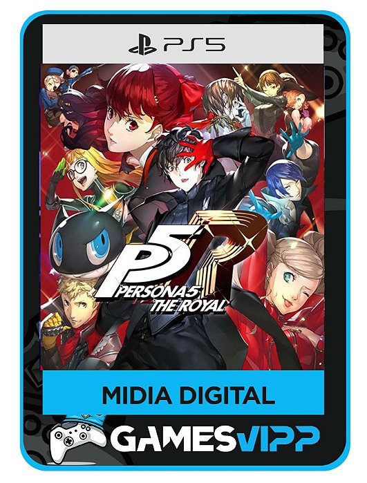 Persona 5 Royal-Ps5 Midia digital