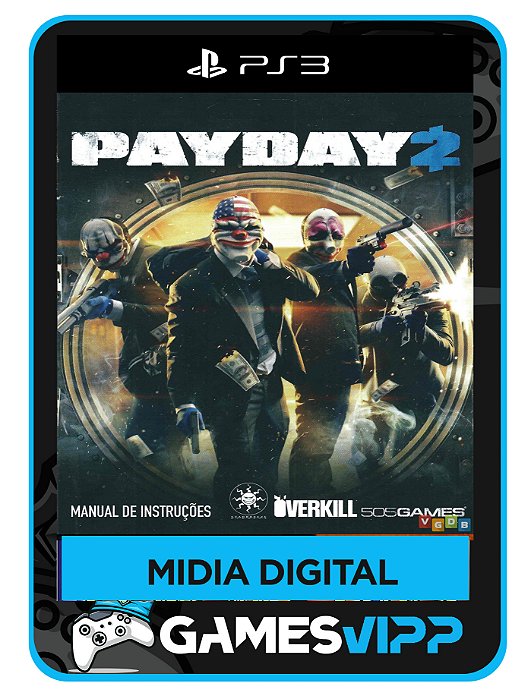 Payday 2 -Ps3 Midia digital