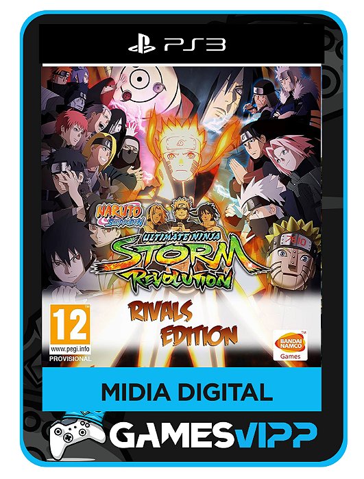 Naruto Shippuden Ultimate Ninja Storm revolution - Ps3 Midia digital