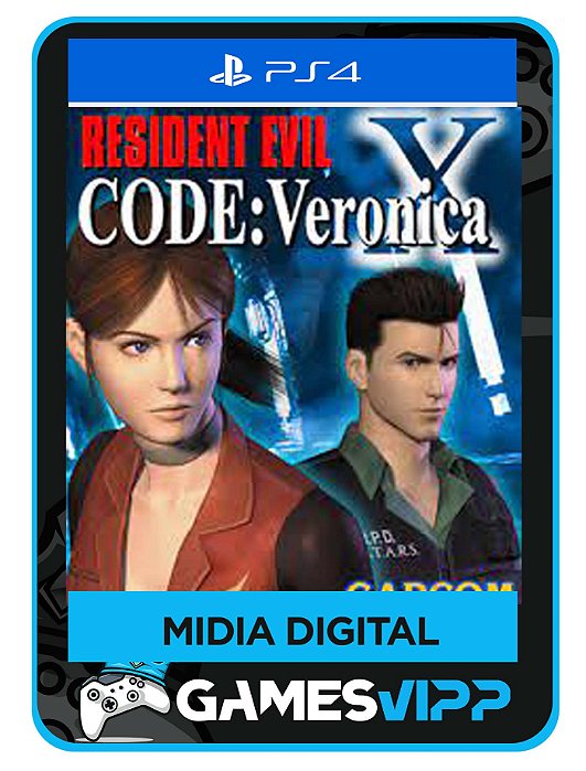 Resident Evil Code Veronica X- Ps4 Midia digital