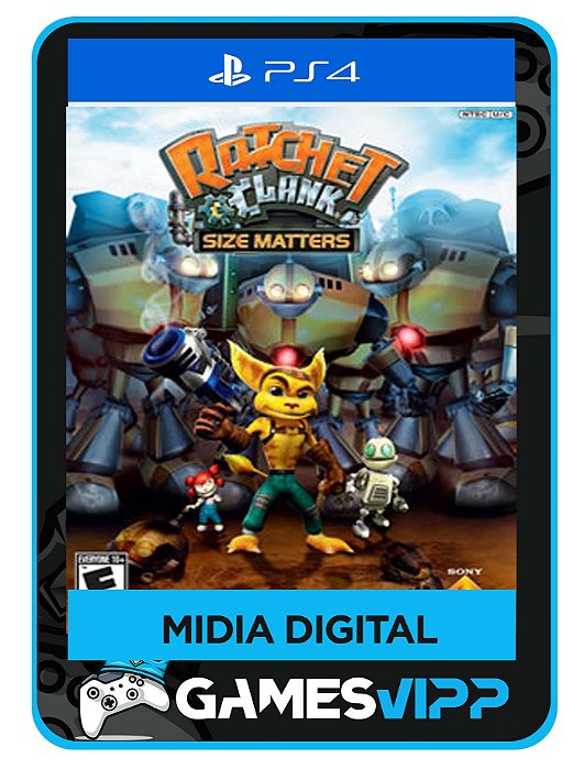 Ratchet & Clank: Size Matters-Ps4 Midia digital