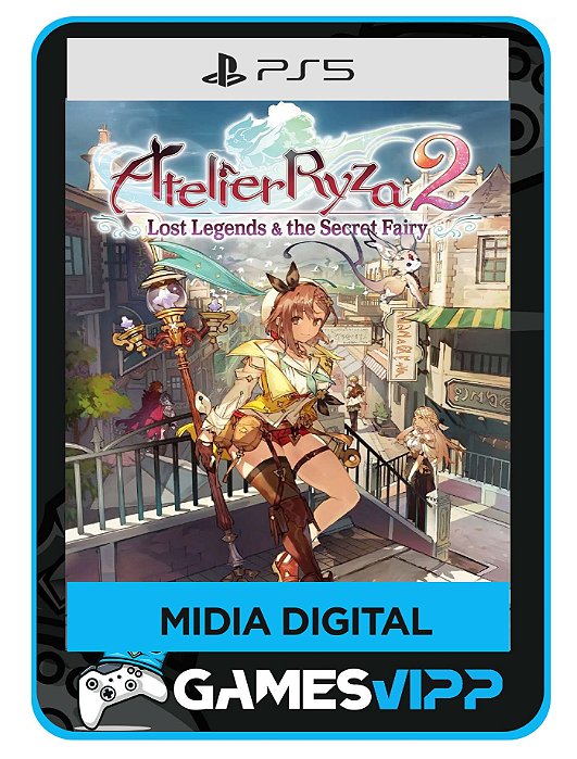 Atelier Ryza 2: Lost Legends & the Secret Fairy -Ps5 Midia digital