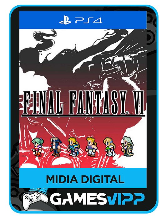FINAL FANTASY VI-Ps4 Midia digital
