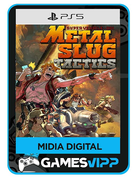Metal Slug Tactics-Ps5 Midia digital