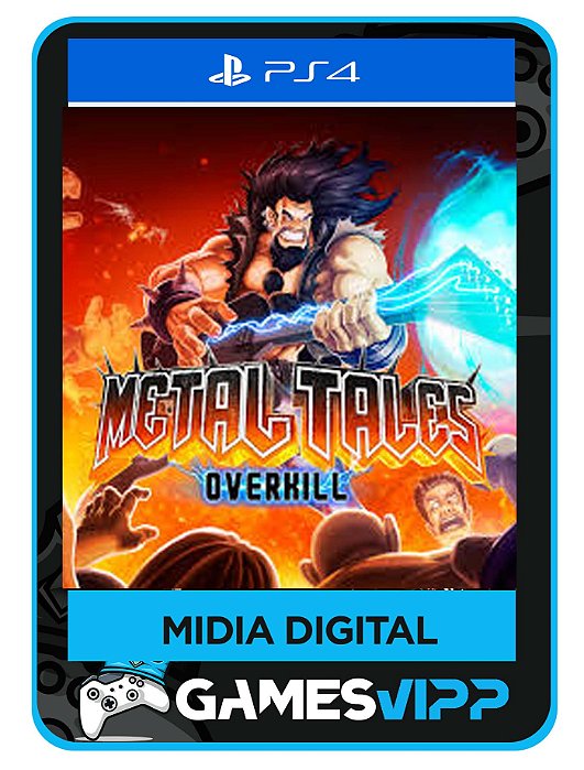 Metal Tales Overkill-Ps4 Midia digital
