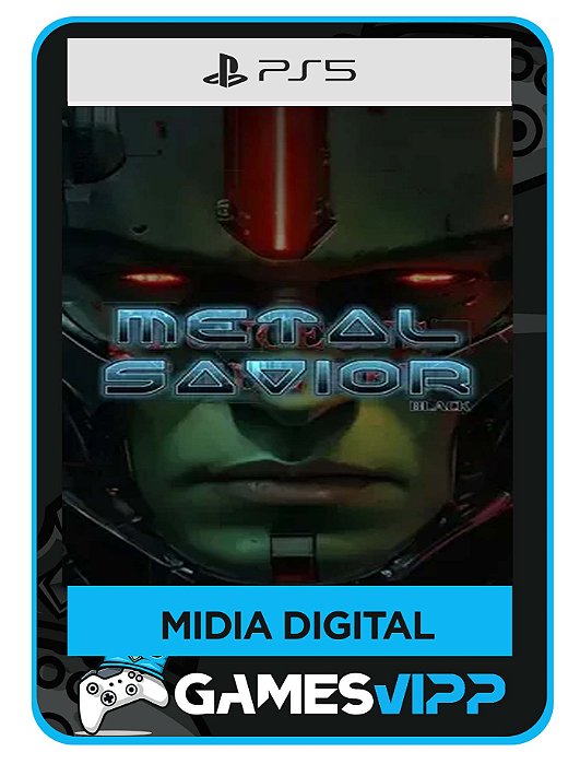 Metal Savior Black-Ps5 Midia digital