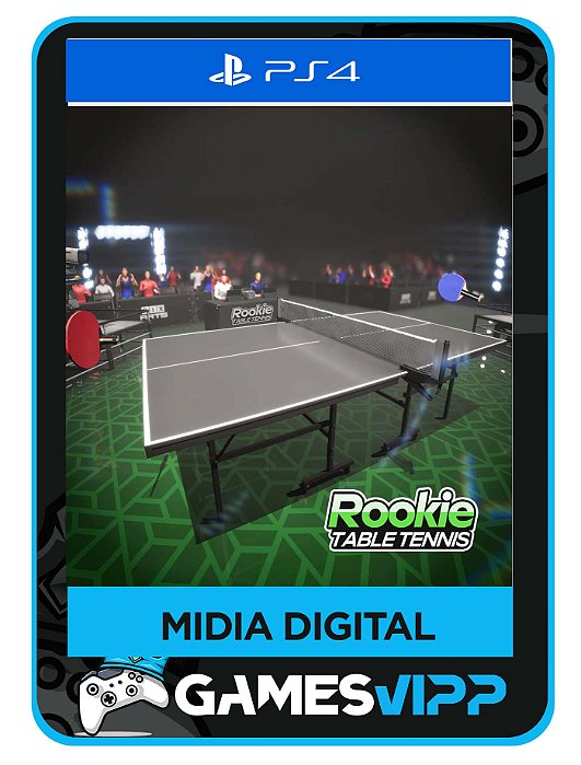Rookie Table Tennis-Ps4 Midia digital