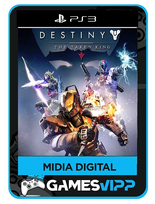 Destiny the taken king-Ps3 Midia digital