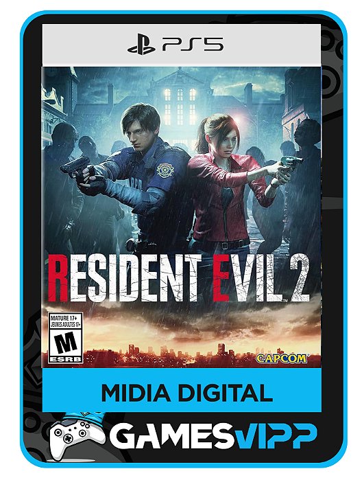 Resident evil 2 remake - Edição Padrão Ps5 Mídia Digital