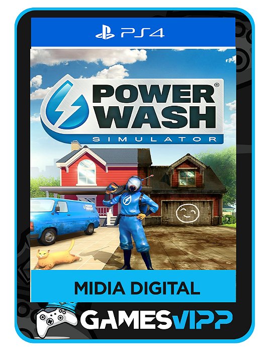 Power Wash Simulator-Ps4 Midia digital