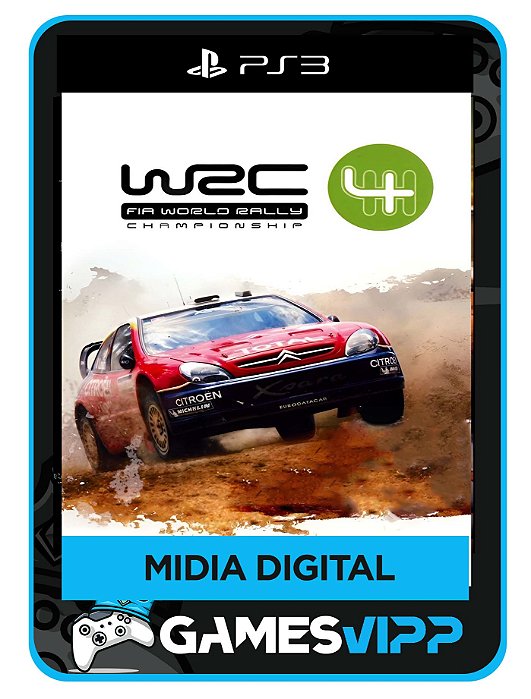 WRC 4 FIA World Rally Championship - Ps3 Midia digital