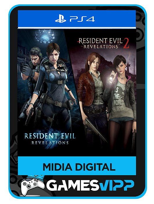 Resident Evil Revelations 1 & 2 Bundle-Ps4 Midia digital