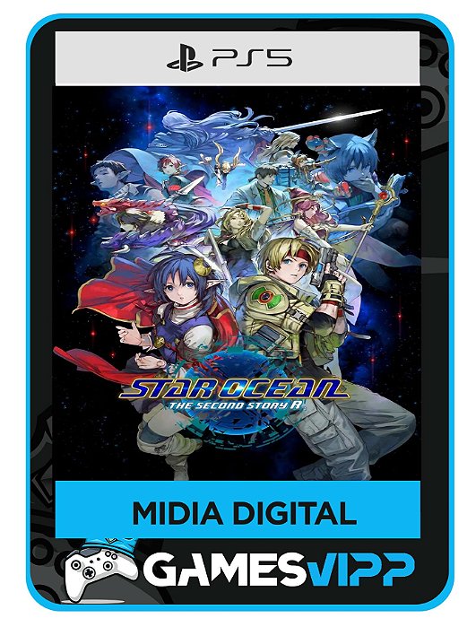STAR OCEAN THE SECOND STORY R - Ps5 Midia digital