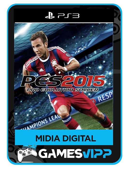 Pes 2015 Pro evolution soccer PS3 Midia digital