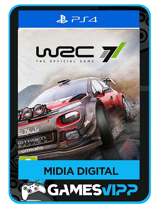 WRC 7 FIA World Rally Championship - Ps4 Midia digital