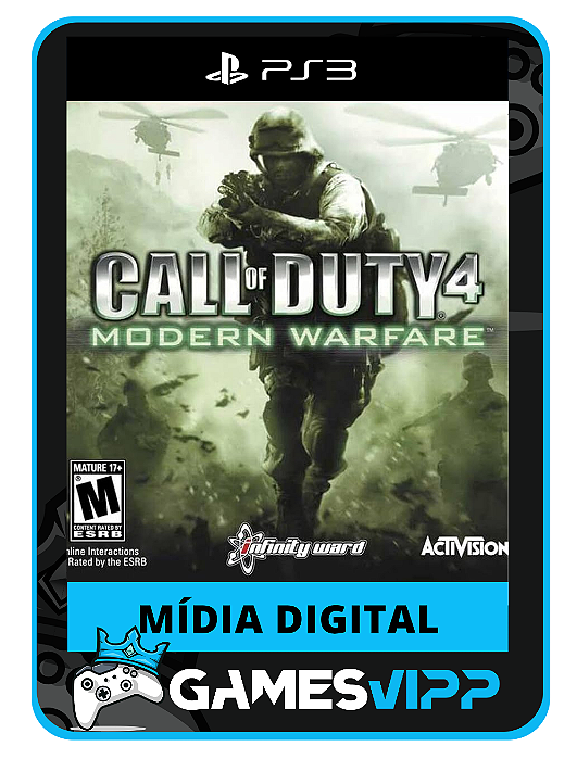 Call of duty 4 : Modern Warfare - Ps3 Midia digital