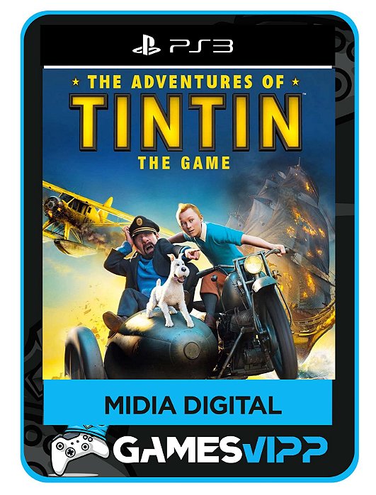 Adventures of Tintin The Game Ps3 Midia digital
