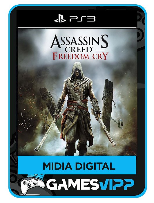 Assassins Creed Freedom Cry PS3 Midia digital
