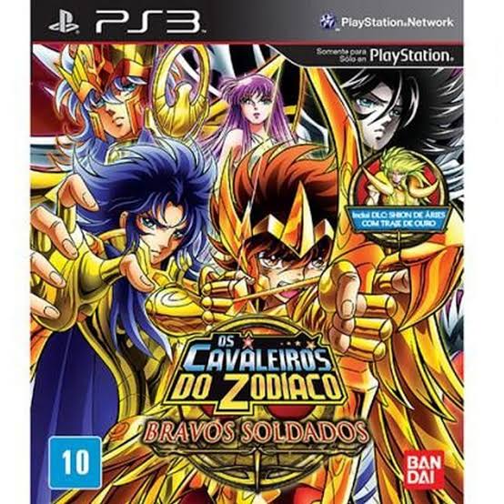 Cavaleiros do Zodíaco Saint Seiya Bravos Soldados PS3 Mídia Digital