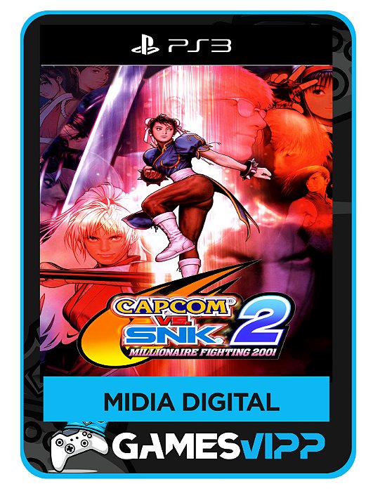 Capcom vs snk 2 Ps3 Midia digital
