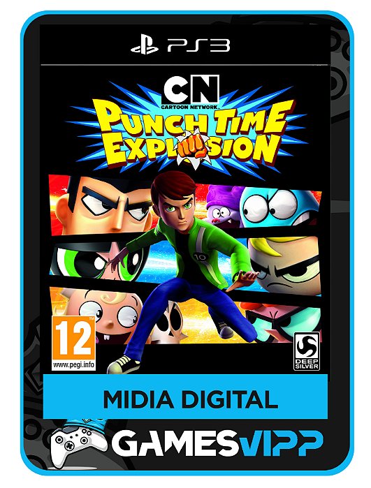 Cartoon network Punch Time Explosion PS3 Mídia Digital