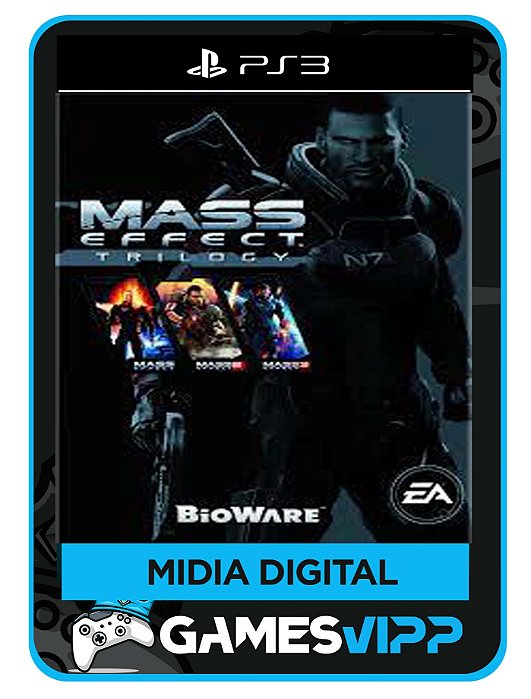 Mass effect trilogia PS3 Midia digital