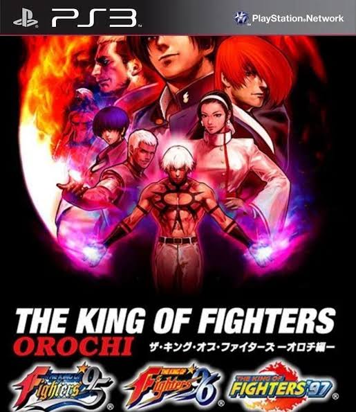The king of fighters the orochi saga PS3 Midia digital
