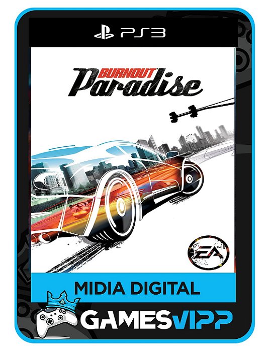 Burnout paradise PS3 mídia Digital