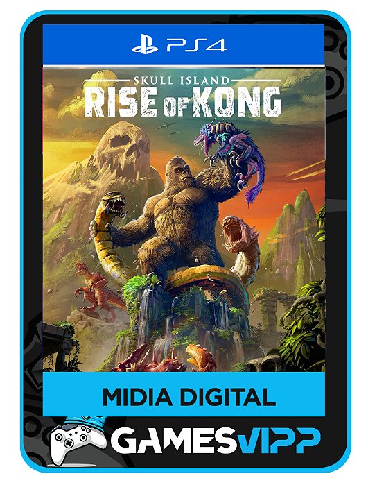 Skull Island Rise of Kong PS4 Midia digital