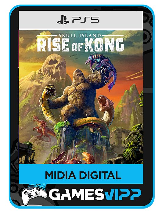 Skull Island Rise of Kong PS5 Midia digital