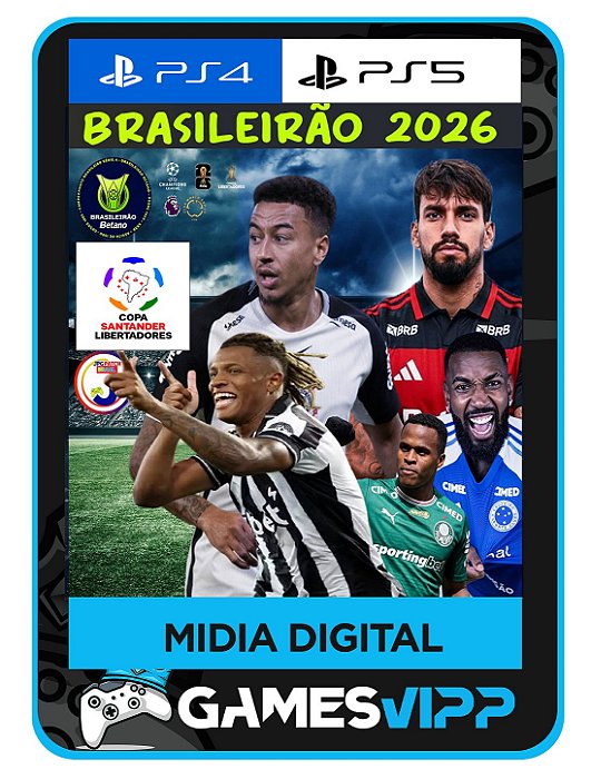 Pes 2020 PS4 e PS5 + Atualização 2026 Midia digital