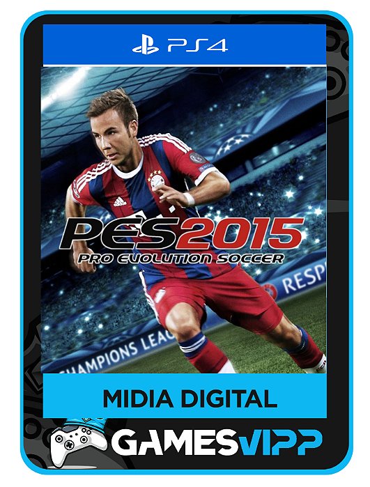 Pes 2015 PS4 mídia digital