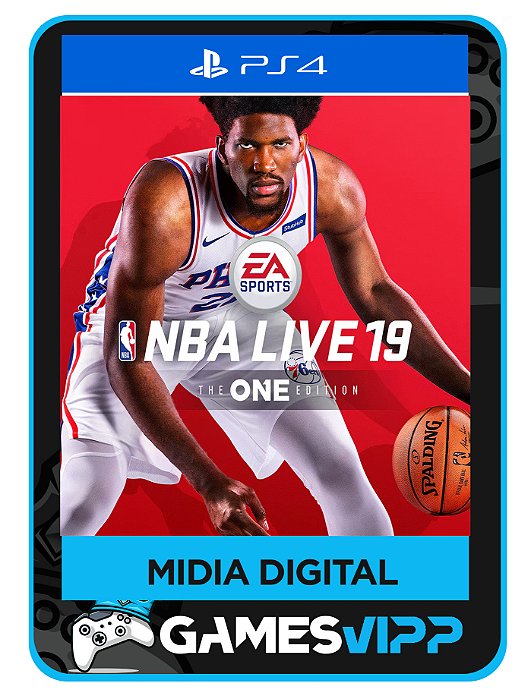 Nba Live 19 The One Edition PS4 mídia digital