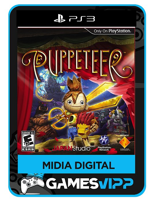 Puppeteer PS3 Midia digital