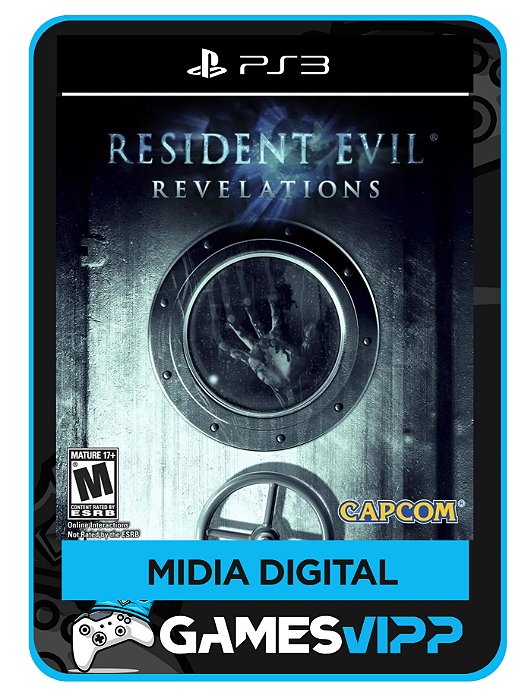Resident Evil Revelations PS3 mídia digital