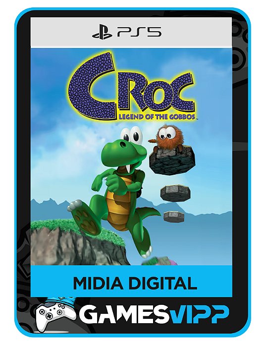 Croc Legend of the Gobbos PS5 Midia digital